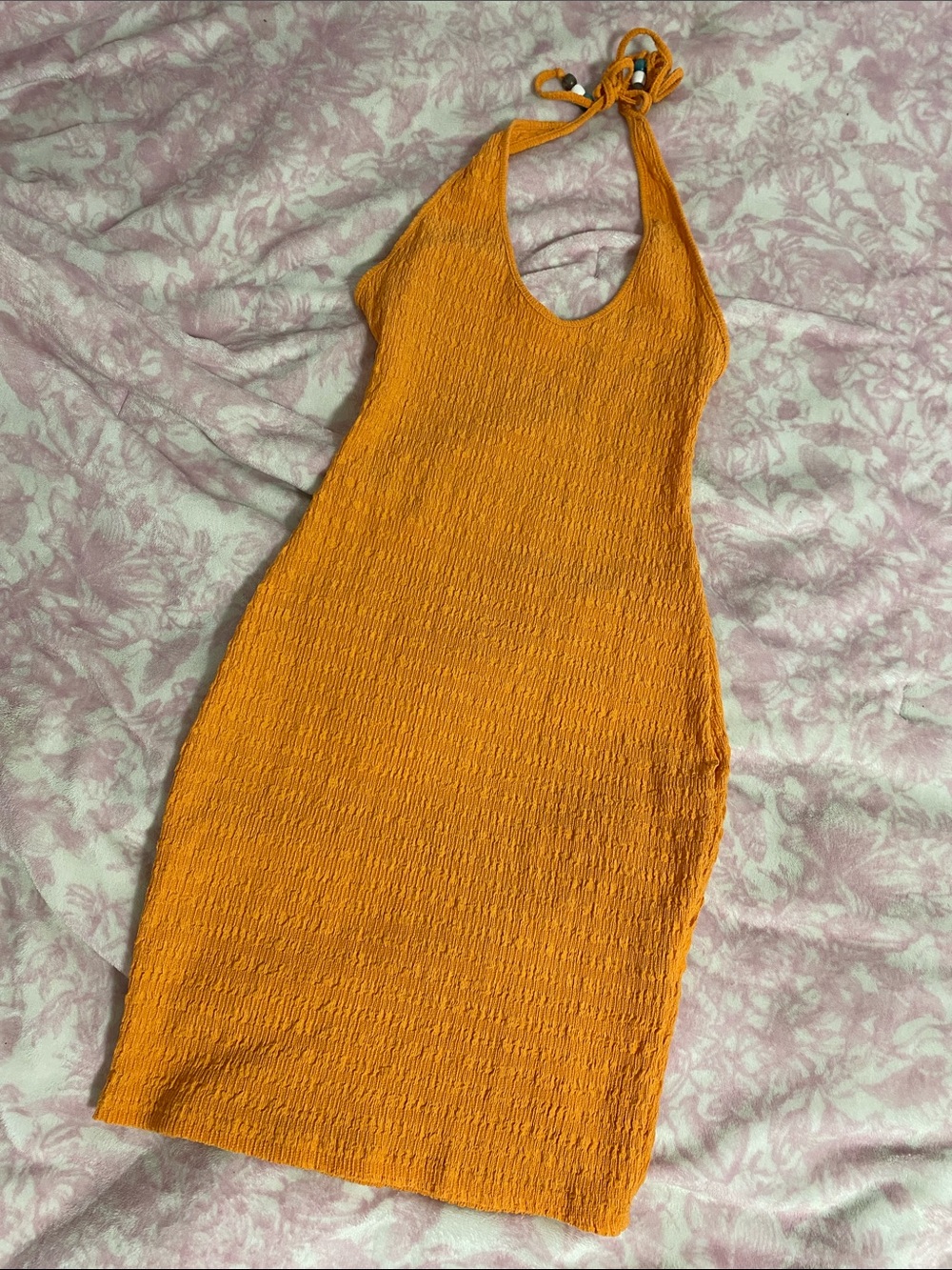 Orange Summer Dress